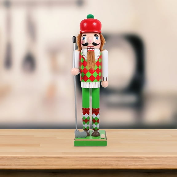 GAXIRE Nutcracker Table Decor Golf Themed 1Pack