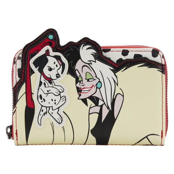 Wallet Loungefly Disney 101 Dálmatas Villanos Cruella