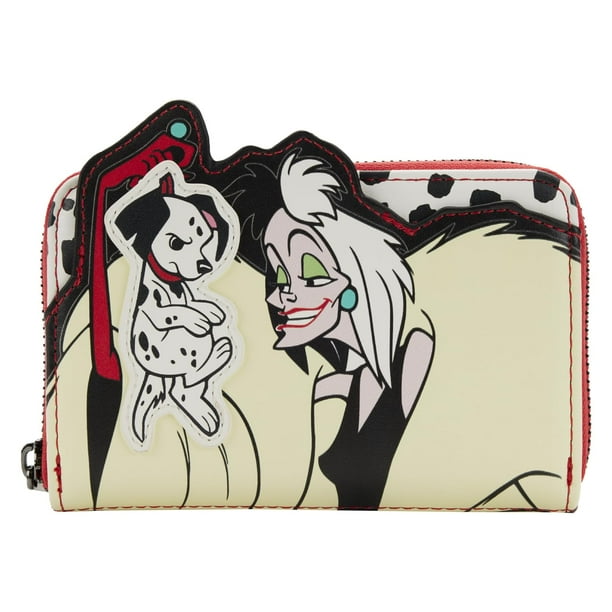 Wallet Loungefly Disney 101 Dálmatas Villanos Cruella