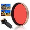 thumbnail image 3 of FLAMEEN Polarization Filter,JSR Junestar Polarization Filter Diving Photography With Waterproof Case For OSMO POCKET,Diving Filter, 3 of 8