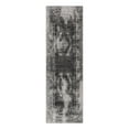 thumbnail image 3 of Unique Loom Aarhus Collection Area Rug - Medallion (2' 7" x 10' Runner Charcoal/Gray), 3 of 7