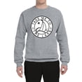 thumbnail image 2 of Wild Bobby, Take Me To The Lake, Unisex Crewneck Graphic Sweatshirt, Heather Grey, XX-Large, 2 of 4