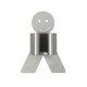 thumbnail image 1 of Non-punch Adhesive Wall Mount Mop Hanger Hanger Clip Seamless Mop Hook, 1-pack, Grey, 1 of 5