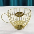 thumbnail image 3 of Espresso Coffee Pod Holder Storage Cup,Coffee Capsule Espresso K Cup Kitchen Baskets Organizer - Golden, 15.5x11.5x6.5cm, 3 of 6