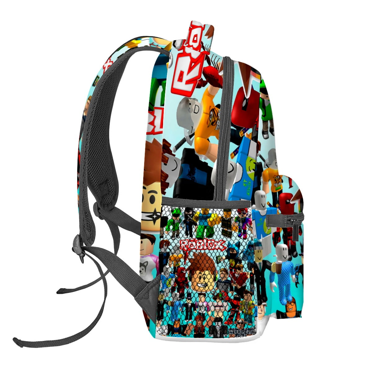 Cartoon Backpack Elementary Primary Middle College,Cute Gaming Schoolbag 22 Inch Large Capacity Gamer Bookbag for Travel Work Hiking