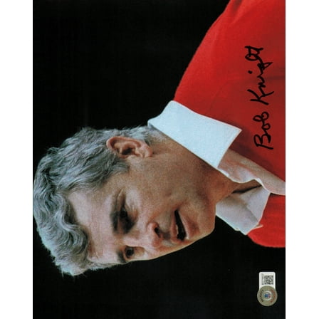 Bobby Knight Autographed 8x10 Photo Indiana Hoosiers Beckett BAS QR #BD75607