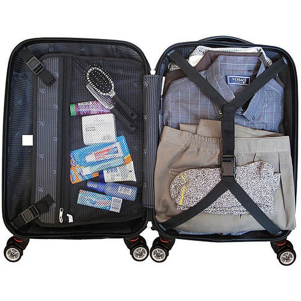 Generic Travel Concepts Vector 3-Piece Luggage Set, Fuchsia