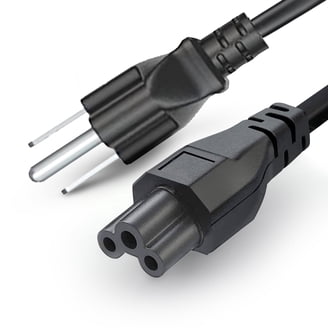 Linetek E70782 - Black Power Cable 3-Prong 7A 125V LS-15 - Walmart.com