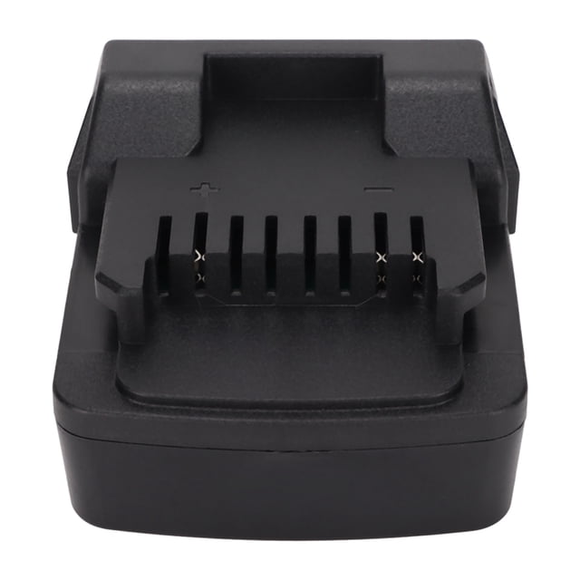 Power Tool Battery Converter, Black Safe Plug And Play Lithium Battery Adapter Energy Saving For Hitachi