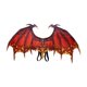thumbnail image 4 of Dinosaur Wings Props Masquerade Decoración Cumpleaños Halloween Dragón Disfraz Rojo Sunnimix Disfraz de dragón, 4 of 8