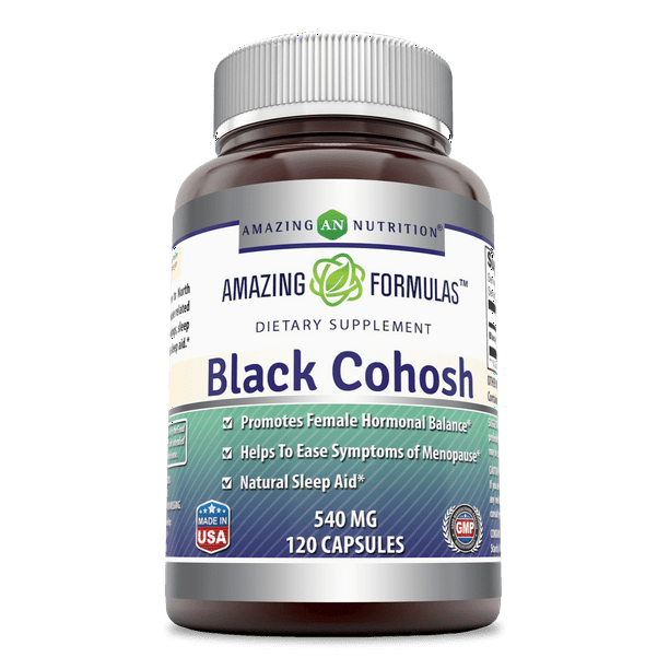Amazing Formulas Black Cohosh 540 Mg 120 Capsules