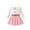 Pink, variant on GYRATEDREAM Toddler Baby Girl Skirt Outfit Long Sleeve Knit Sweater Tops   Pleated Mini Skirt Set 2 Pcs Kids Fall Winter Clothes for 12 Months-5 Years