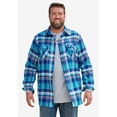 thumbnail image 4 of KingSize Men's Big & Tall Signature Plaid Flannel Shirt, 4 of 6