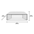 thumbnail image 5 of Zenport SH7005-ZD Folding Aluminum Cold Frame Greenhouse, 5 of 5