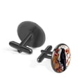 thumbnail image 2 of Crow Elegant Stainless Steel Cuff Links Set for Formal Attire and Special Occasions, 2 of 6