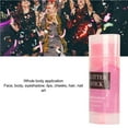 thumbnail image 3 of Chunky Glitter Stick Rainbow Holographic Body Glitter Stick Sparkling Sequins Gel For Festivals, Concerts, Parties Easy To Apply Remove, Whole Body Application, 3 of 8