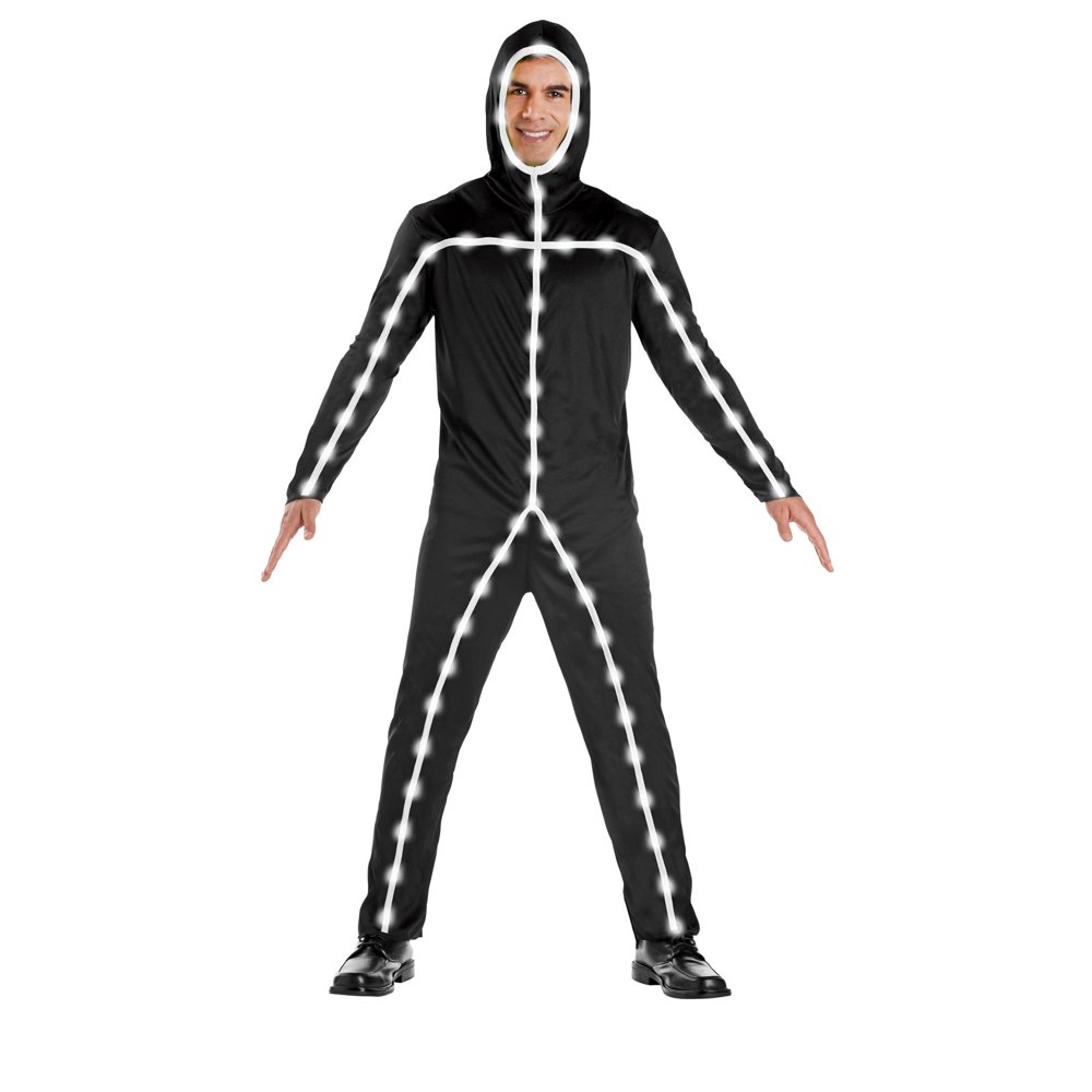 Light Up Stick Man Adult Costume