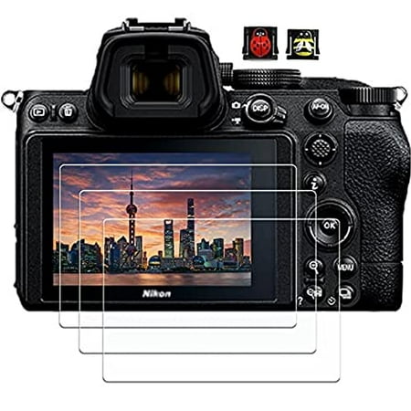 

Z5 Tempered Glass LCD Screen Protector Compatible for Nikon Z5 Z 5 ProtectIve Cover Film (3 packs) 2* Hot Shoe Cap Cover (Ladybug & Bee)