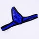 thumbnail image 4 of Corto de Hombres Ropa Interior Bikinis Regalos para Novios de Noche 5 Negro y azul, 4 of 9