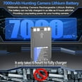thumbnail image 4 of 2 Pack Upgrade Replacement for LIT 22 Pro 7000mAh Rechargeable Batteries，7.7V Batteries for Spypoint Cellular Trail Hunting Camera Flex-M Flex-S Flex G-36 Flex-Plus Series【Include Type-C Cable】, 4 of 7
