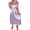 A-Purple, variant on Jinhong Summer Polka Dots Dresses for Women Satin Short Sleeve Slip Midi Dress Elegant Fashion Zipper Fitted Pullover Dresses Purple,S
