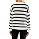 thumbnail image 2 of MHFRRA Camiseta Informal de Manga Larga a Rayas para Mujer, Cuello Redondo, Blusa Básica para Uso Diario, Vacaciones, Otoño e Invierno. Blanco, 2 of 6