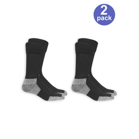 Dr. Scholl's - Men's Premium Diabetic and Circulatory Crew Socks 2 Pack
