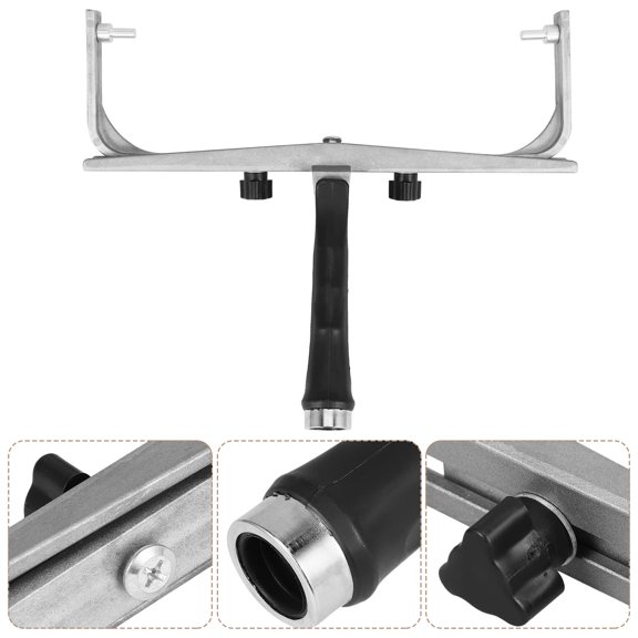 UPKOCH Decoration Painting Tools Painting Roller Frame Silver Aluminum Alloy Sturdy Handle 1Pack