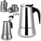 thumbnail image 1 of Cafetera Italiana XCF 12 tazas en acero Inoxidable Compatible con todo Tipo de Calor, 1 of 4