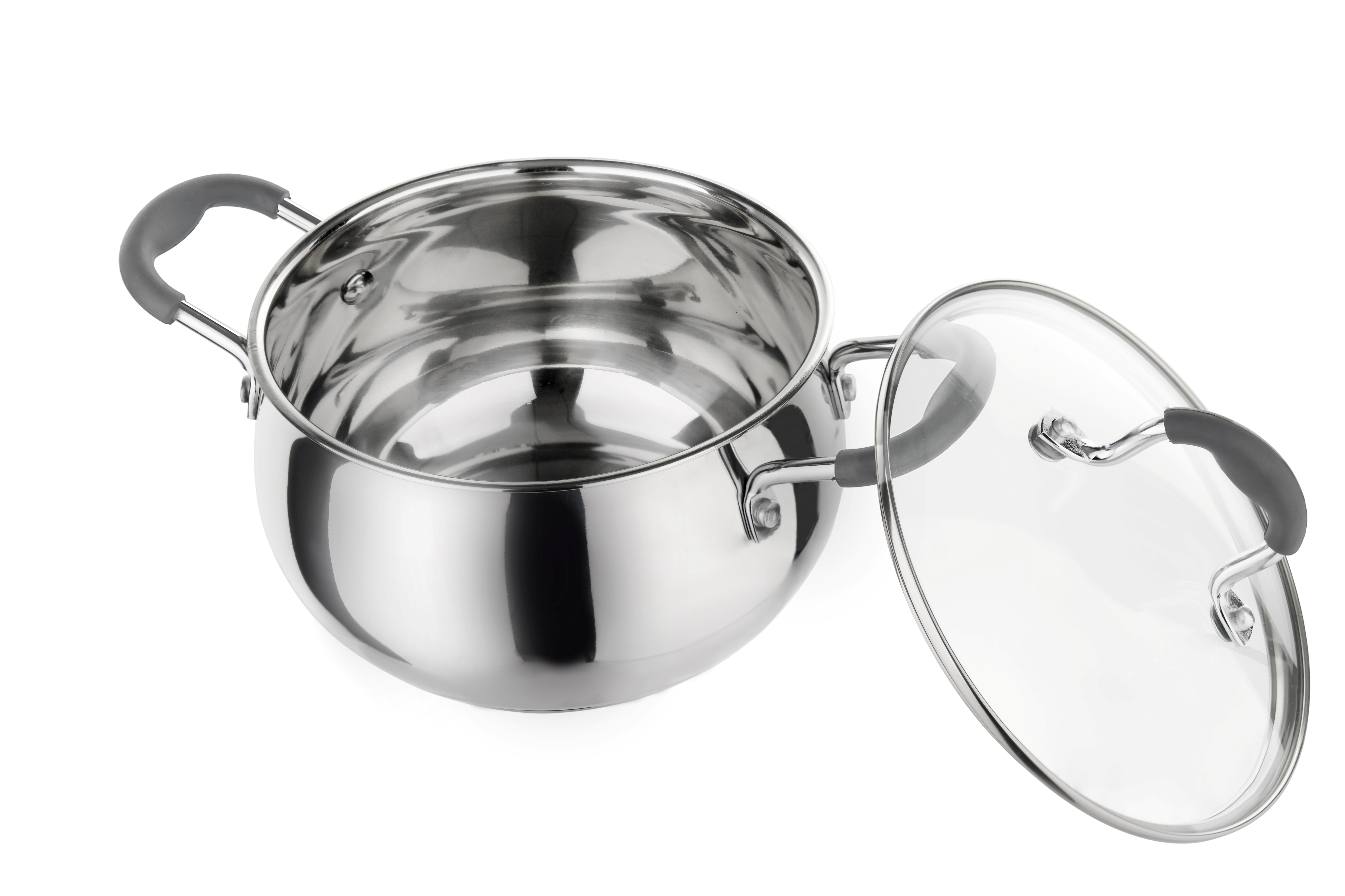 Kitchen Sense Stainless Steel Sauce Pot with Vented Lid