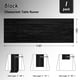 thumbnail image 2 of Mantel Fixwal negro con forma de queso, 90 x 300 cm, para eventos, 2 of 9