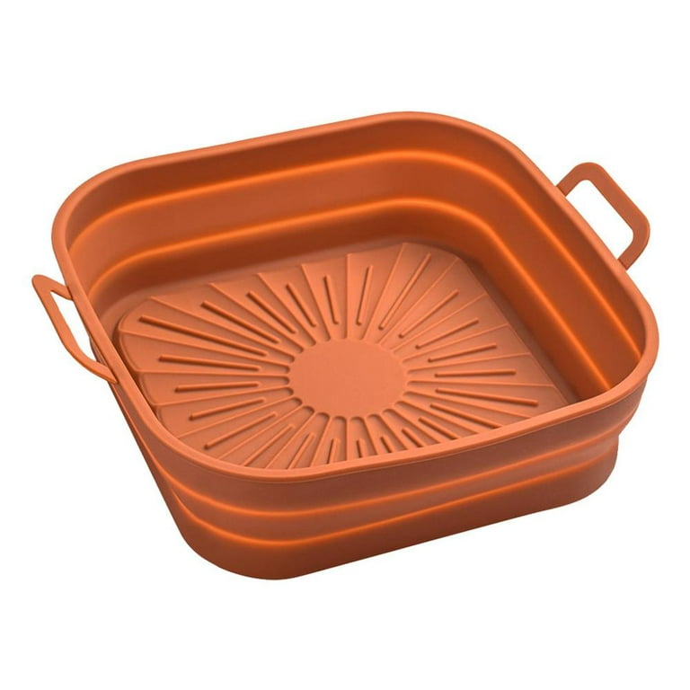 Silicone Pot Square Silicone Baking Tray Silicone Pan Liner High  Temperature Resistant Non-Stick Bowl Reusable