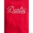 thumbnail image 4 of Kacey Lee Darlin' Ruffled Edge Pet Tee Shirt for Cats and Dogs, Red, Medium, 4 of 9