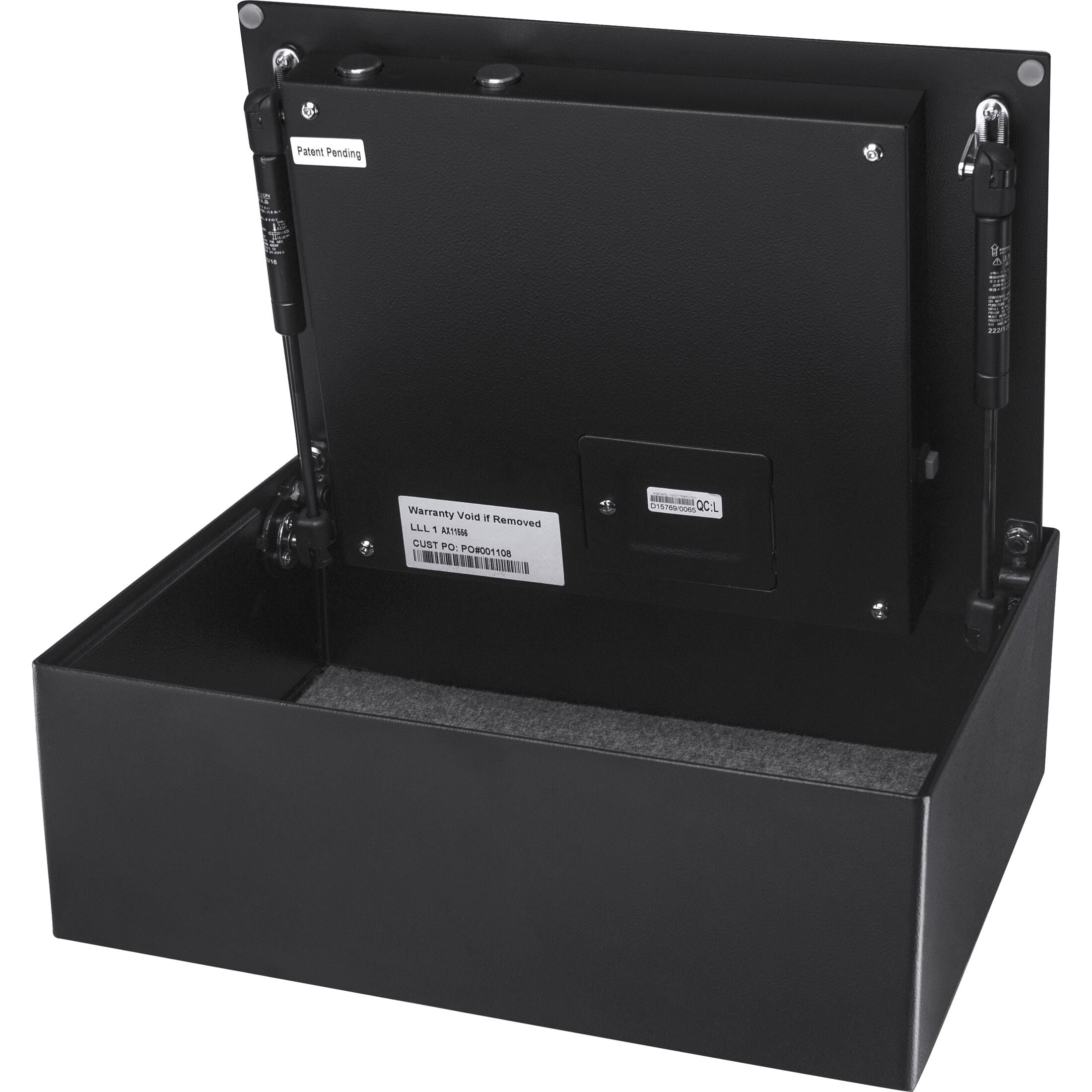 Fireproof Safes, 0 23 Cu Ft Top Opening Biometric Security Safe, Black Home Safes,Steel Steel Safes, Furniture Office Safes