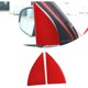 thumbnail image 1 of wonima02 for Toyota Tacoma 2015 2016 2017 2018 2019 2020 2021 2022 2023 Soft Carbon Fiber 3D Sticker Car A-Pillar Interior Sticker Car Accessories (Red Carbon Fiber), 1 of 1
