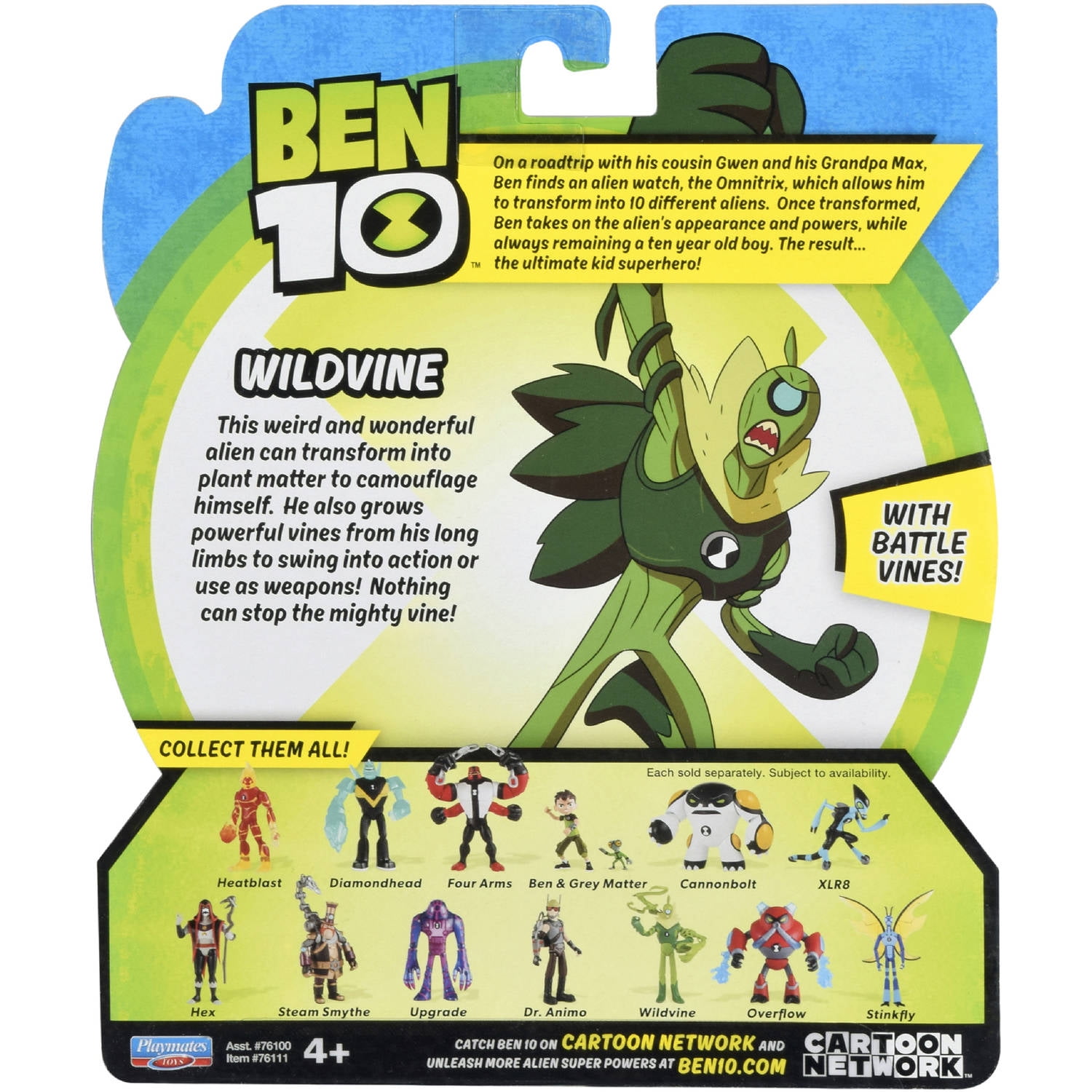 Wildvine ben 10 toy 2025