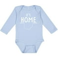 thumbnail image 3 of Inktastic It's Home State of Ohio Outline Boys or Girls Long Sleeve Baby Bodysuit, 3 of 5