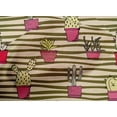 thumbnail image 5 of oneOone Cotton Poplin Pale Yellow Fabric Cactus Craft Projects Decor Fabric Printed By The Yard 56 Inch Wide, 5 of 6