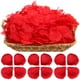 thumbnail image 1 of 2000 piezas de pétalos de rosa artificiales, pétalos de rosa rojos, rosas para San Valentín, accesorios románticos para aniversarios., 1 of 6