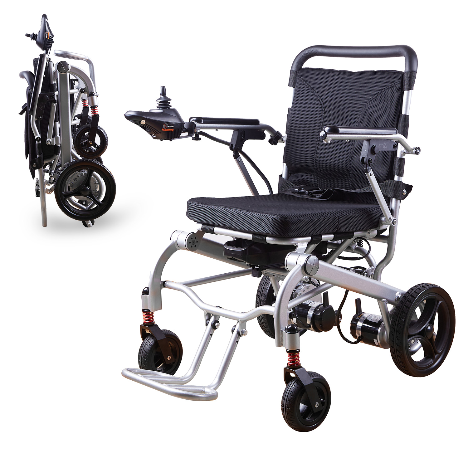 Lightweight Weight 40lbs) Foldable Electric Wheelchair