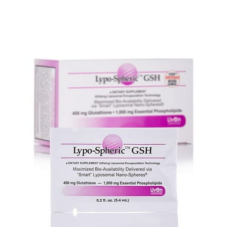 Lypo-Spheric GSH - 30-Packet Carton by LivOn Labs