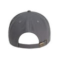 thumbnail image 2 of Big Accessories BA709 Hybrid Flat Bill Cap-Dark Grey, 2 of 3