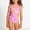 Pink, variant on Tween Girl Swimsuit Cut Out 1-Piece Bathing Suits Quick Dry Summer Swimwear Tween Swimsuits for Girls 11-12 Years