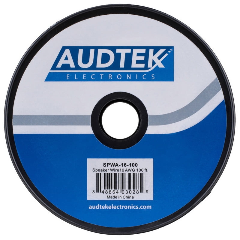 Spool Audtek Electronics SPWA-14-100 14 AWG Speaker Wire 100 ft