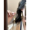 thumbnail image 5 of K-KED White Jade Flower Earrings Women Delicate Jewelry Real Natural 925 Silver Chinese, 5 of 8