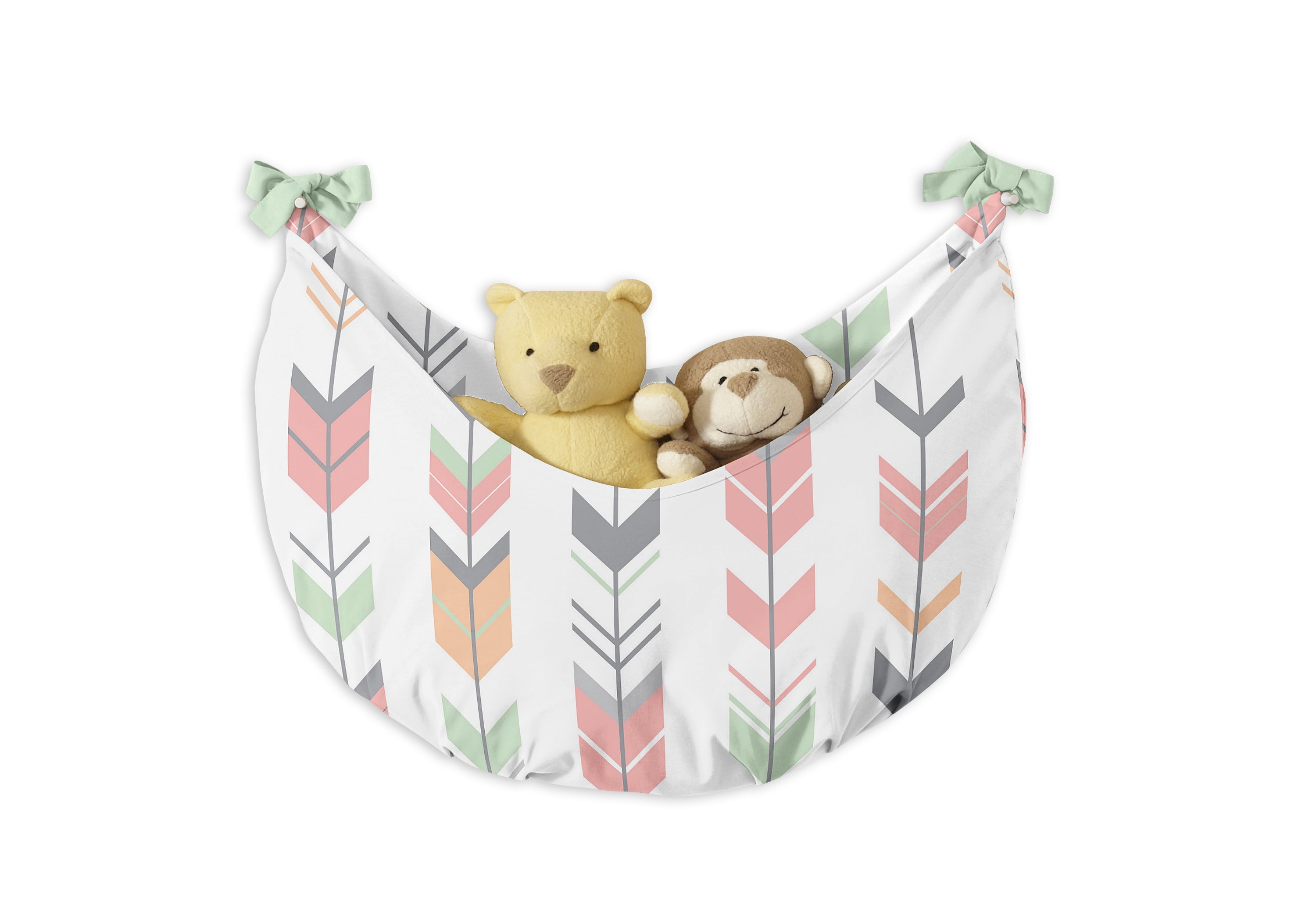 sweet jojo designs mod arrow collection coral and mint