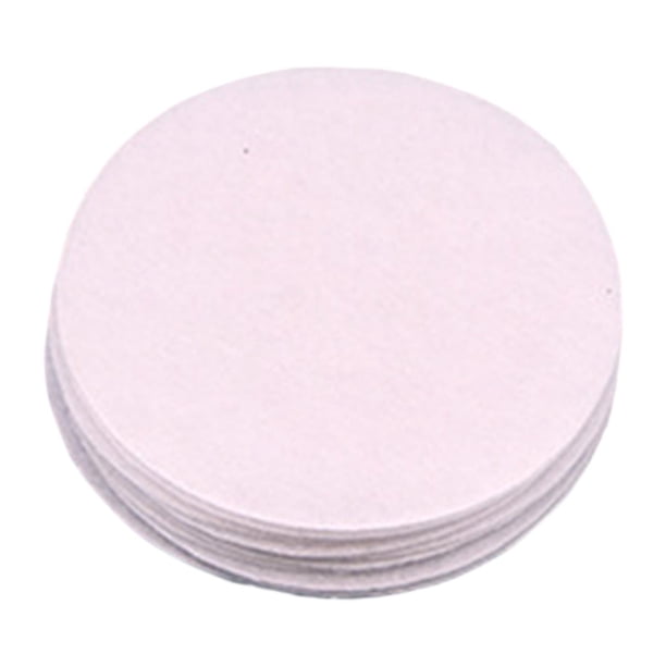 Circles de telas no tejidas Circles Base Decoraciones Plantilla Padres Accesorios para fabricantes de insignias para broche Carrinato de costura DIA 6cm