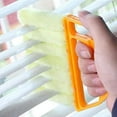 thumbnail image 6 of BVXEEP Window Brush, Window Blinds 7 Dusting Cleaning Tool Mini Blinds Dusting Brush Dusting Blinds Brush Window Conditioner Duster Dirt Cleaner Household Tool Washable, 6 of 9