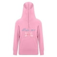 thumbnail image 4 of Tiijoy Little Girls Cute Hoodie Zipper Eyelets Hooded Sweatshirt, Sizes 5-6, 4 of 7