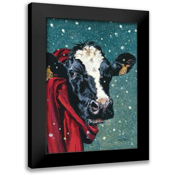Mohr, Bonnie 11x14 Black Modern Framed Museum Art Print Titled - Staying Warm for Winter